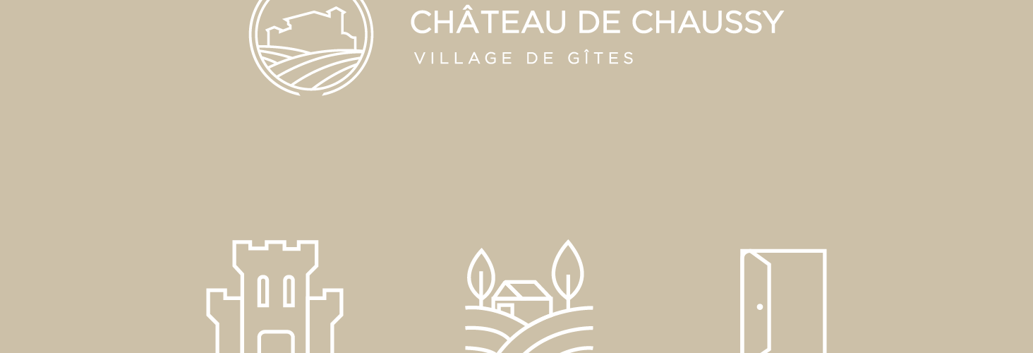 Creation logo et picots Chateau de Chaussy