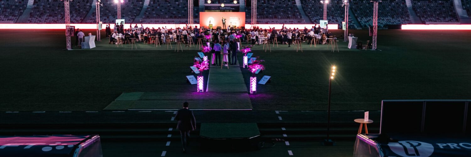 Soirée de Gala au Stadium Dîner de Gala